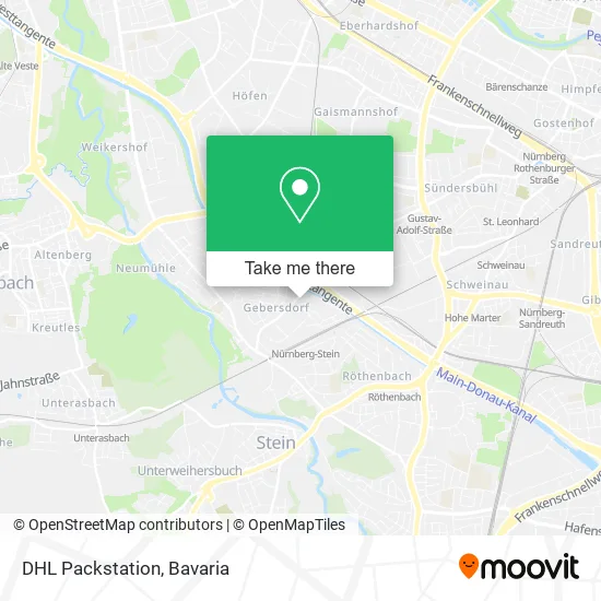 Карта DHL Packstation
