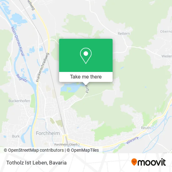 Карта Totholz Ist Leben