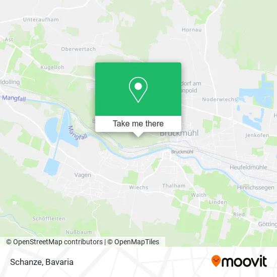 Карта Schanze