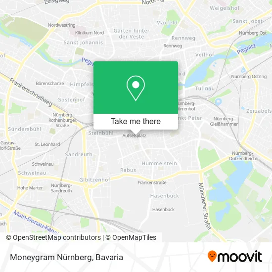 Карта Moneygram Nürnberg