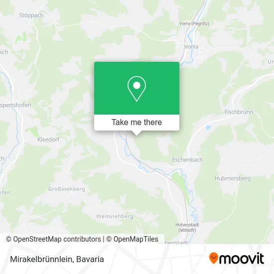 Карта Mirakelbrünnlein