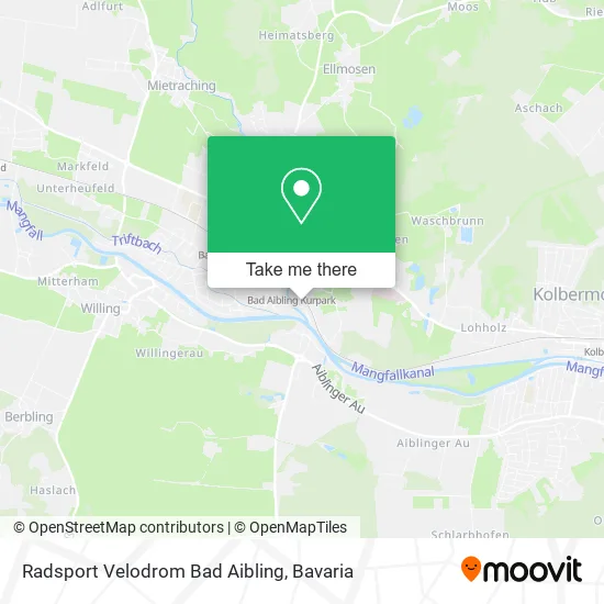 Карта Radsport Velodrom Bad Aibling