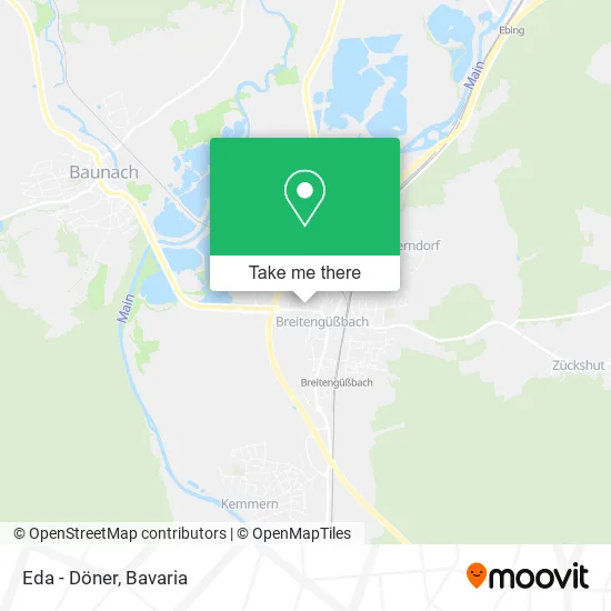 Карта Eda - Döner