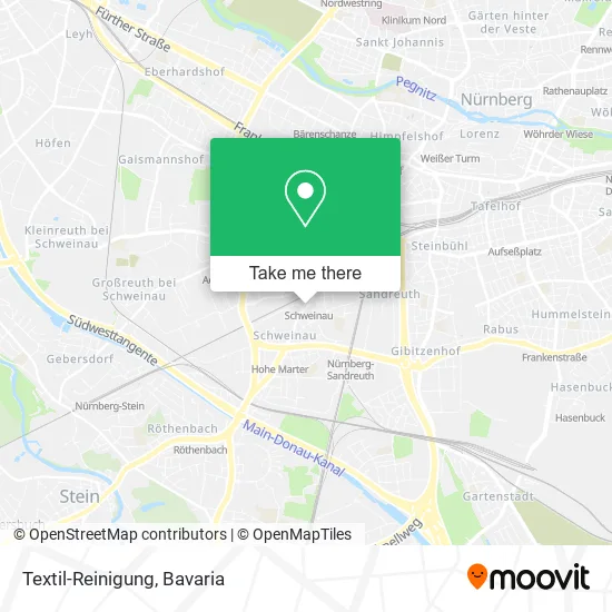 Карта Textil-Reinigung