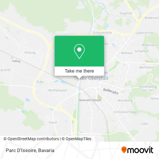 Карта Parc D'Issoire