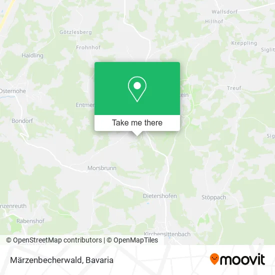 Карта Märzenbecherwald