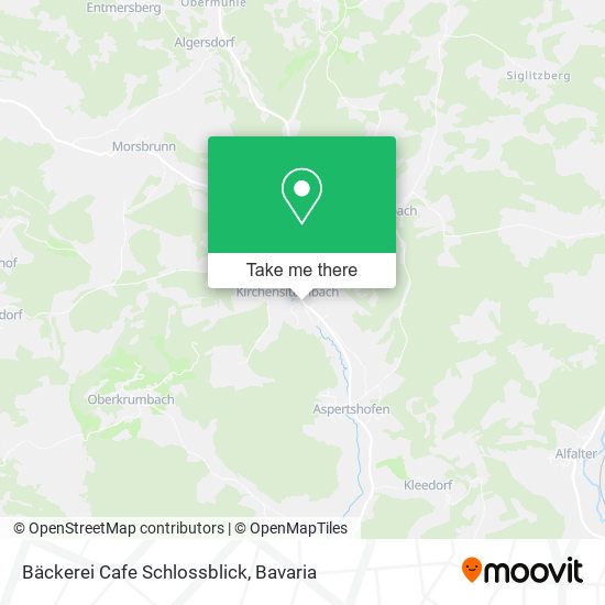 Bäckerei Cafe Schlossblick map