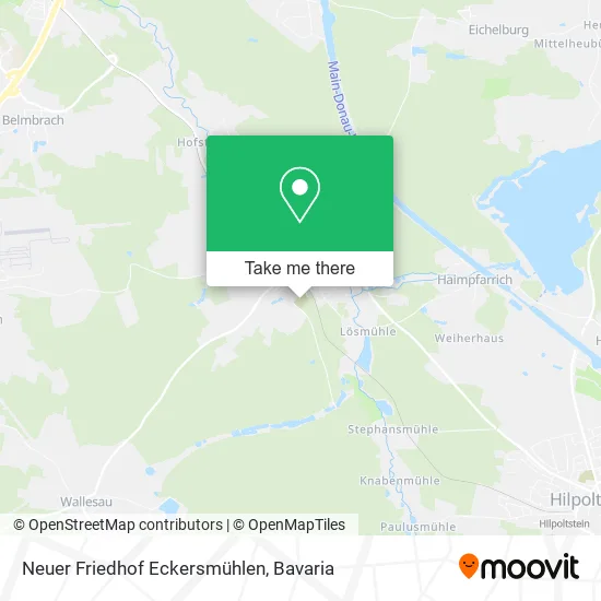 Карта Neuer Friedhof Eckersmühlen