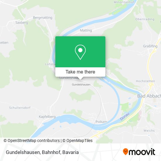 Gundelshausen, Bahnhof map