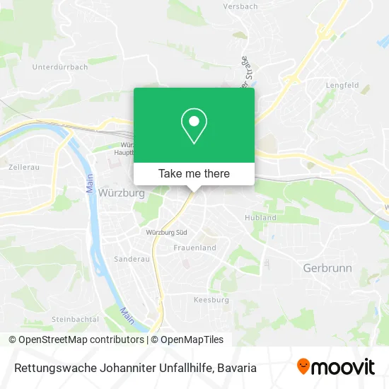 Карта Rettungswache Johanniter Unfallhilfe