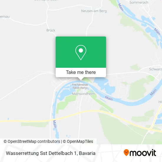 Карта Wasserrettung Sst Dettelbach 1