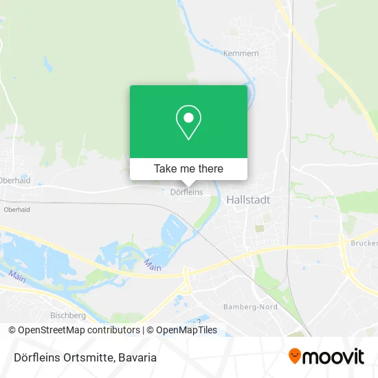 Карта Dörfleins Ortsmitte