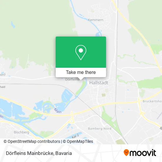 Карта Dörfleins Mainbrücke