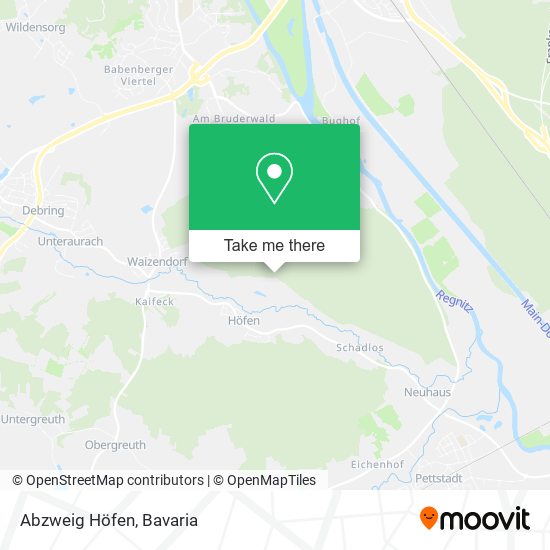 Карта Abzweig Höfen