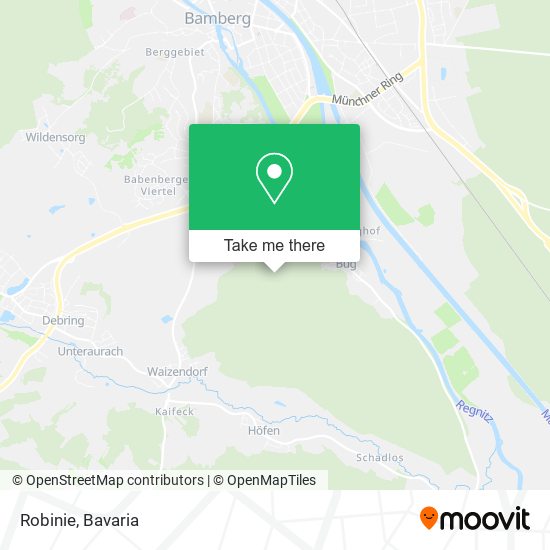 Robinie map