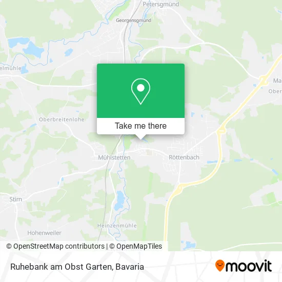 Карта Ruhebank am Obst Garten