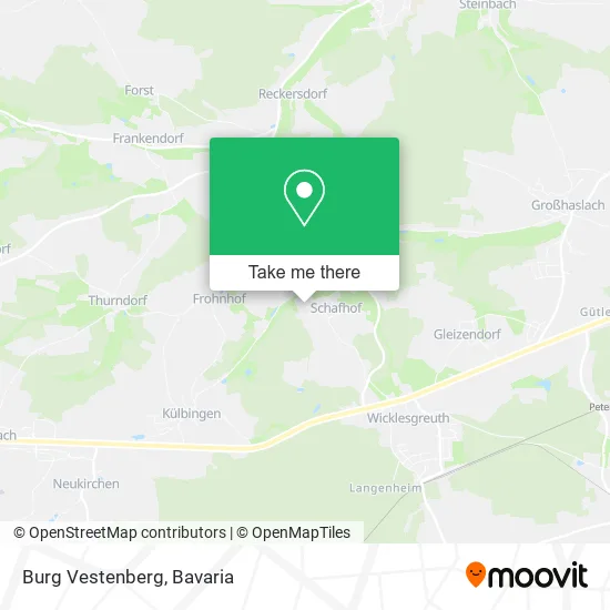 Карта Burg Vestenberg
