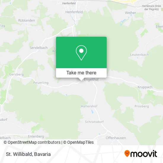 Карта St. Willibald