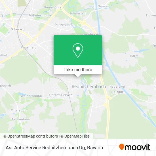 Asr Auto Service Rednitzhembach Ug map