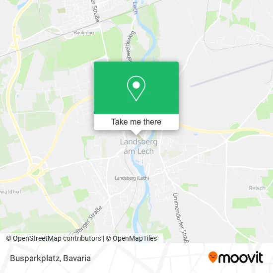 Карта Busparkplatz