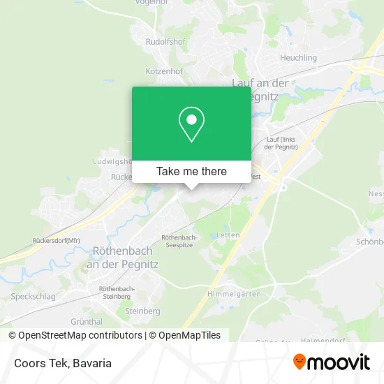 Карта Coors Tek