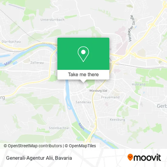 Карта Generali-Agentur Alii