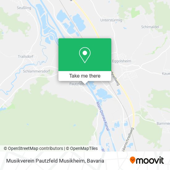 Musikverein Pautzfeld Musikheim map
