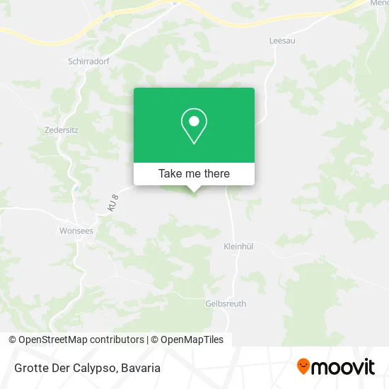 Карта Grotte Der Calypso