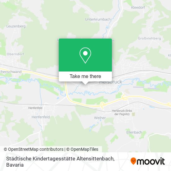 Städtische Kindertagesstätte Altensittenbach map