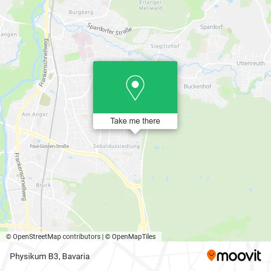 Карта Physikum B3