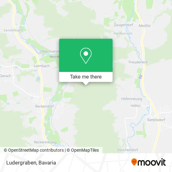 Карта Ludergraben