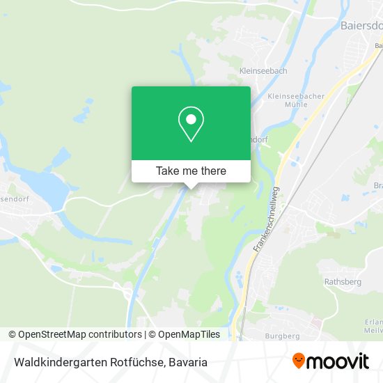 Waldkindergarten Rotfüchse map