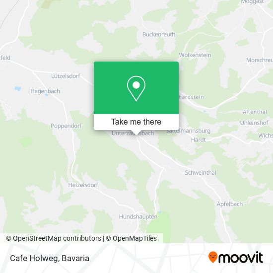 Карта Cafe Holweg