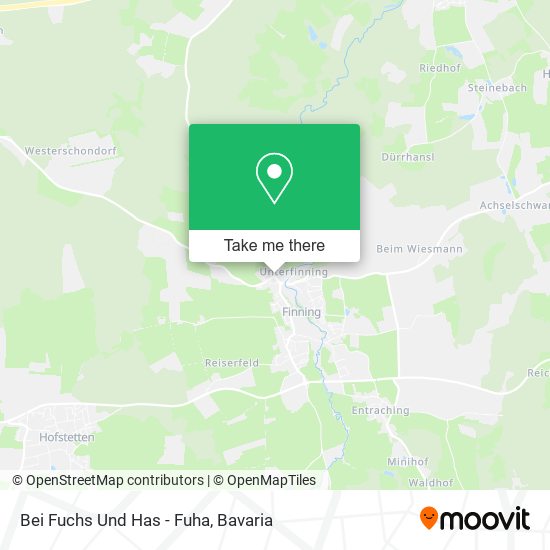 Bei Fuchs Und Has - Fuha map