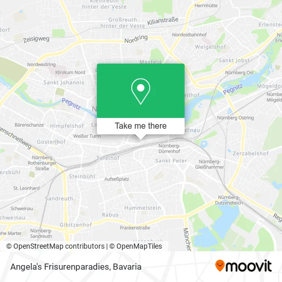 Карта Angela's Frisurenparadies