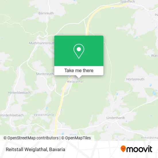 Карта Reitstall Weiglathal