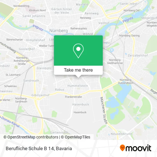 Карта Berufliche Schule B 14