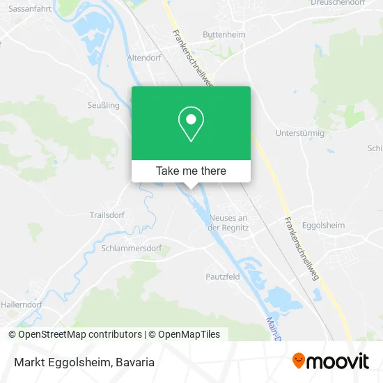 Карта Markt Eggolsheim
