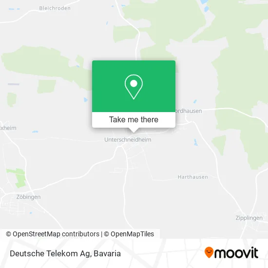 Deutsche Telekom Ag map