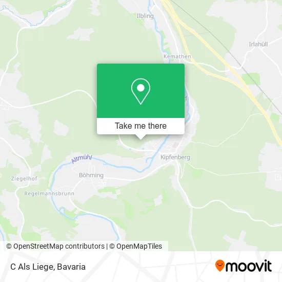 Карта C Als Liege