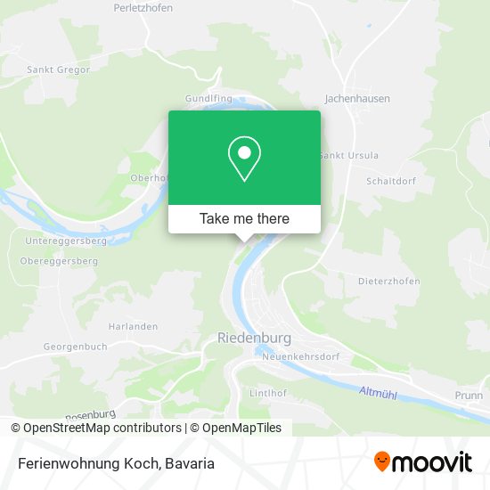 Ferienwohnung Koch map