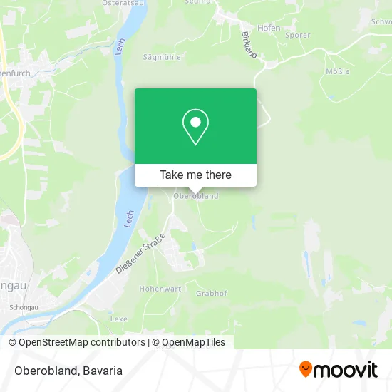 Карта Oberobland