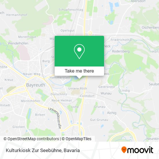 Kulturkiosk Zur Seebühne map