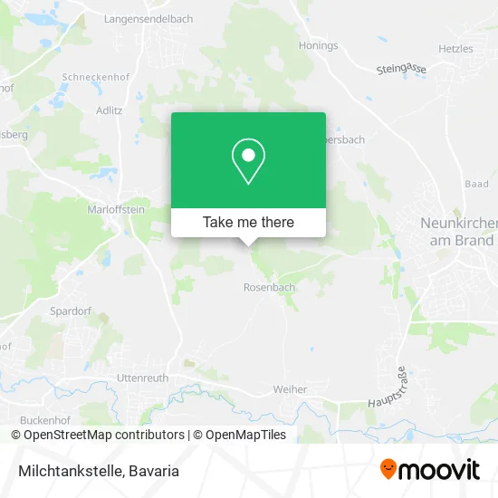 Карта Milchtankstelle
