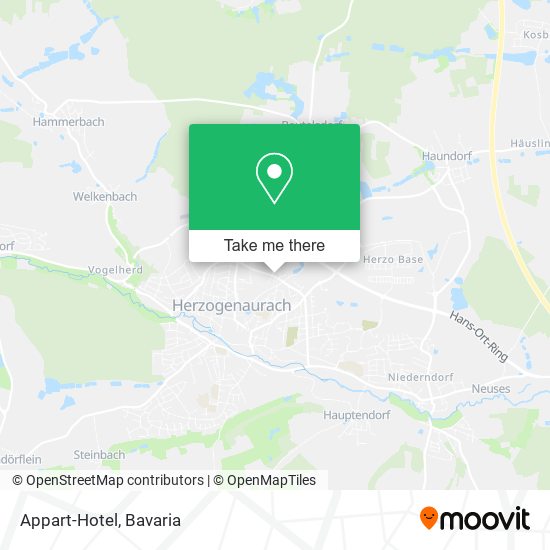 Appart-Hotel map