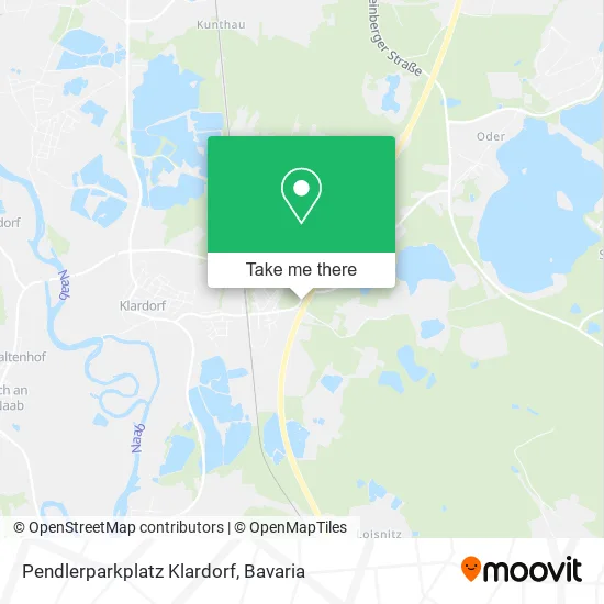 Карта Pendlerparkplatz Klardorf