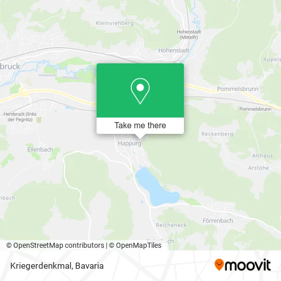 Карта Kriegerdenkmal