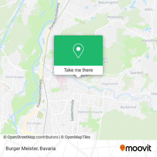 Карта Burger Meister