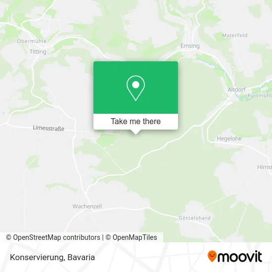 Карта Konservierung