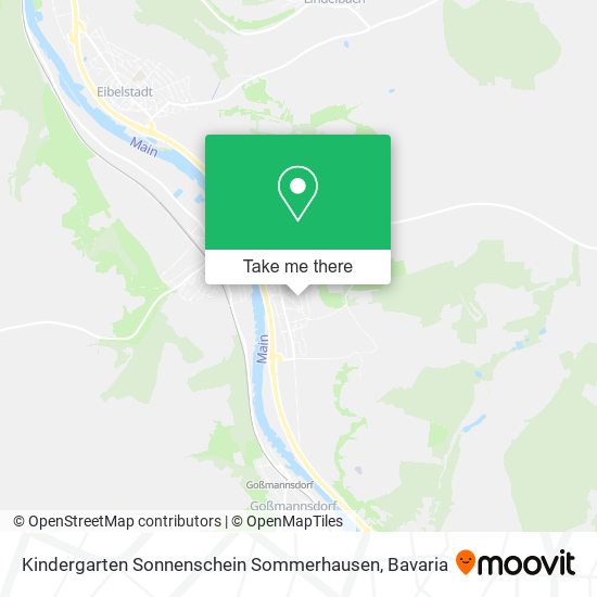 Kindergarten Sonnenschein Sommerhausen map